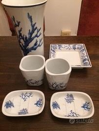 Porcellane di Forte dei Marmi set 6 pezzi