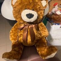 Peluche orso grande pupazzo marrone