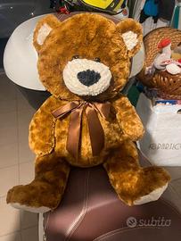 Peluche orso grande pupazzo marrone