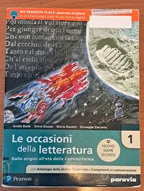 Libro Le occasioni della letteratura Con Antologia