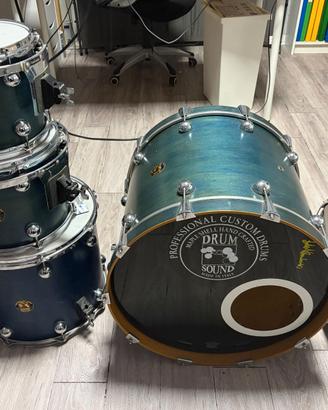 batteria drums sound 1997 keller acero