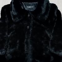 Pelliccia Nera TIRDY - Taglia S 