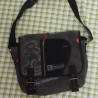 Borsa a tracolla in tessuto