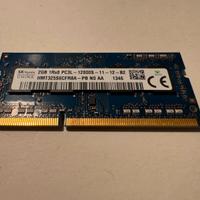 Memoria RAM SK Hynix 2GB DDR3L PC3L-12800S 1600MHz
