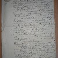 Documento antico Governo Pontificio