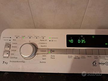 Whirlpool lavatrice carica alto per pezzi ricambio