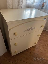 Fasciatoio con cassetti