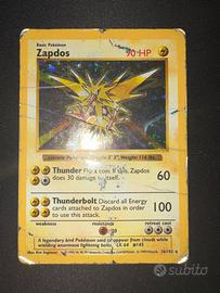 Zapdos Holo Shadowless Base Set 16/102