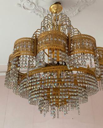 lampadario vintage anni 60/70-Vintage Chandelier
