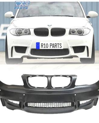 PARAURTI ANTERIORE BMW E81 E82 E88 04-13 LOOK 1M P