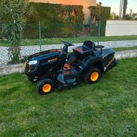 trattorino tagliaerba pari al nuovo con cesto