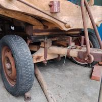 Carro antico in legno
