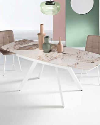 TAVOLO 90X140 ALL.210 IKONE TERENCE PANDORA LUCIDO