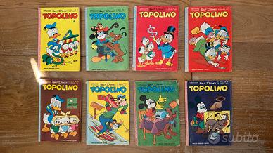 Lotto Fumetti Topolino Walt Disney anni 70