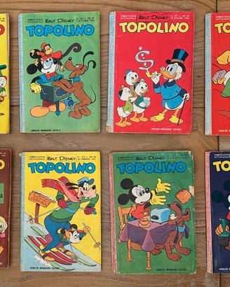 Lotto Fumetti Topolino Walt Disney anni 70