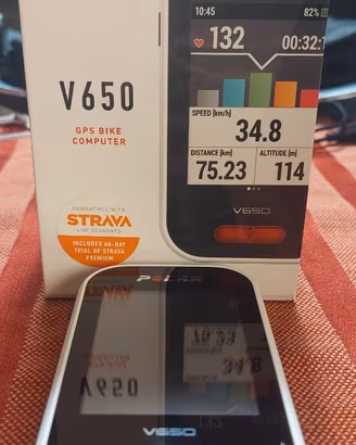RIDUZIONE PREZZO - Polar V650 Computer da Bici
