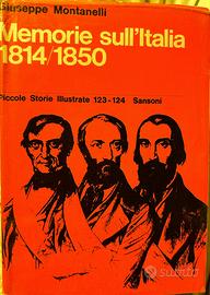Memorie sull’Italia, 1814-1850 G. Montanelli.
