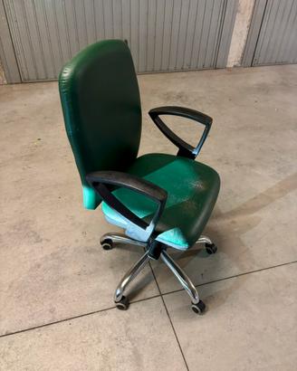 Sedia con rotelle da ufficio