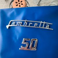 Scritta per Lambretta innocenti Deluxe 48 in ferro