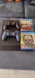 playstation 4 PRO 1tb + 2 pad + 2 call of duty