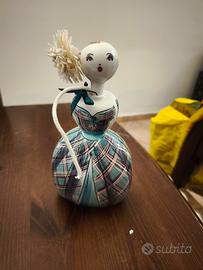 bambola in ceramica diffusore per ambienti 