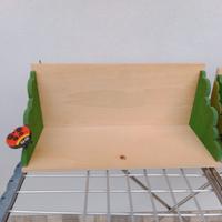 Mensole per cameretta, studio, con coccinella 