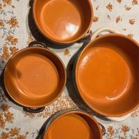 4 ciotole terracotta