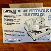 Affettatrice Elettrica Ausonia 190 Silver - Nuova