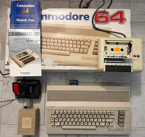 Commodore 64 e molti giochi + accessori