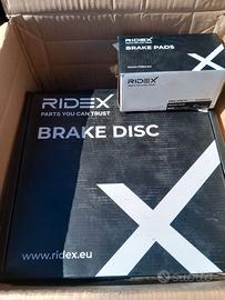 KIT PASTIGLIE FRENI E DISCHI RIDEX