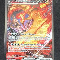 Carta pokemon Moltres ex del team rocket