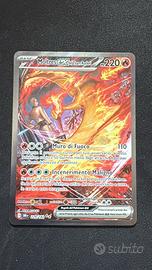 Carta pokemon Moltres ex del team rocket