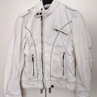 Giacca di jeans Bershka stile motociclista