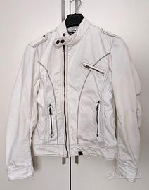 Giacca di jeans Bershka stile motociclista