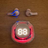 cuffie wireless bluetooth 5.4 ip4 nuove rosa