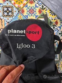 tenda igloo 3 posti 