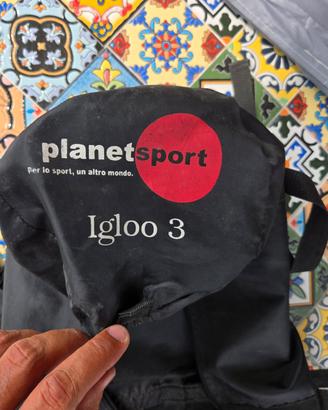 tenda igloo 3 posti 