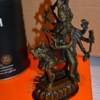 Statuina etnica in metallo forse della Dea Kali