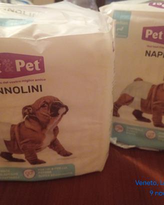 pannolini per i nostri piccoli amici 🐶
