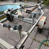 Carrello porta barca