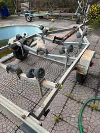 Carrello porta barca