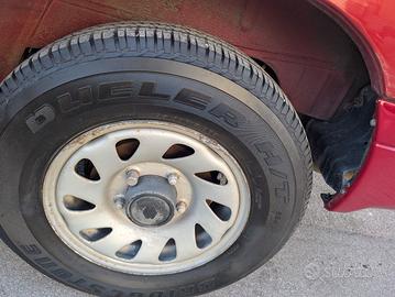 4 Gomme Bridgestone Dueler H/T 684 II - 195/80 R15