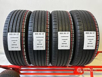 4 gomme 205 55 17 Continental