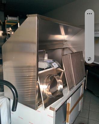 cappa murale inox
