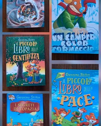 LOTTO 5 libri GERONIMO STILTON