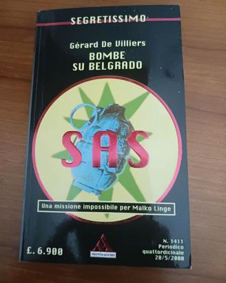 Libro 'SAS Bombe su Belgrado' Autore; G.De Villers