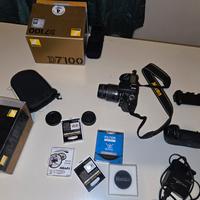 Nikon D7100 con accessori originali + scatola – 45