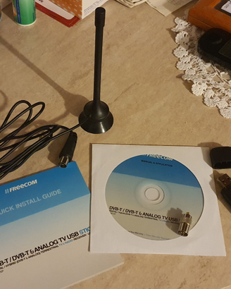 Ricevitore DVB-T / DVB-T e tv analogica usb stick