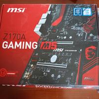 MSI Z170A M5 + Ram + Intel core i5-6600k