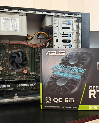 PC gaming rtx3050 6gb 